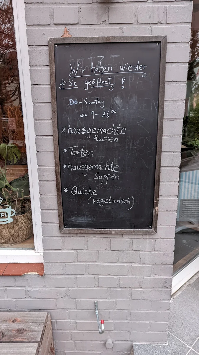 Speisekarte, Café am Park