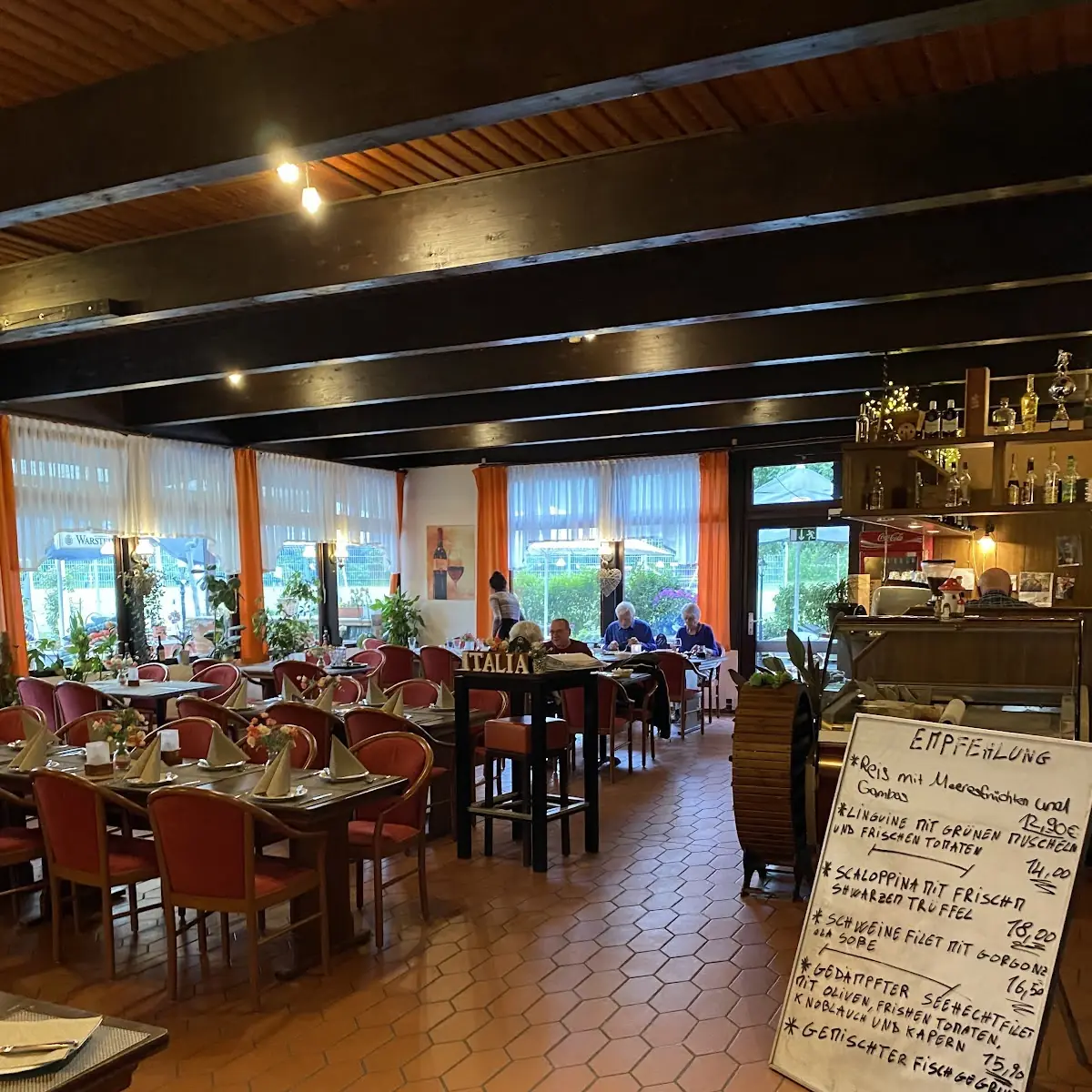 Atmosphäre, da Enza e Nico Italienisches Restaurant Verden