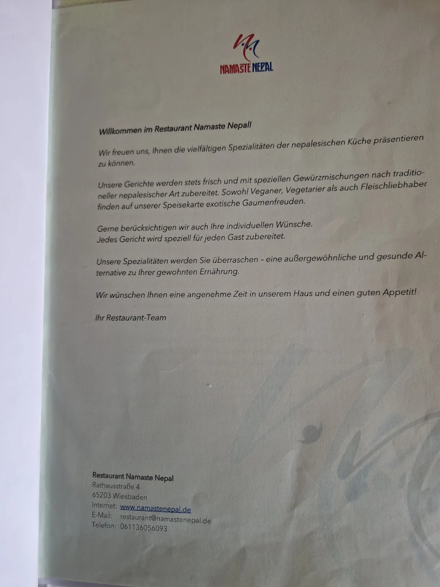 Speisekarte photo 2