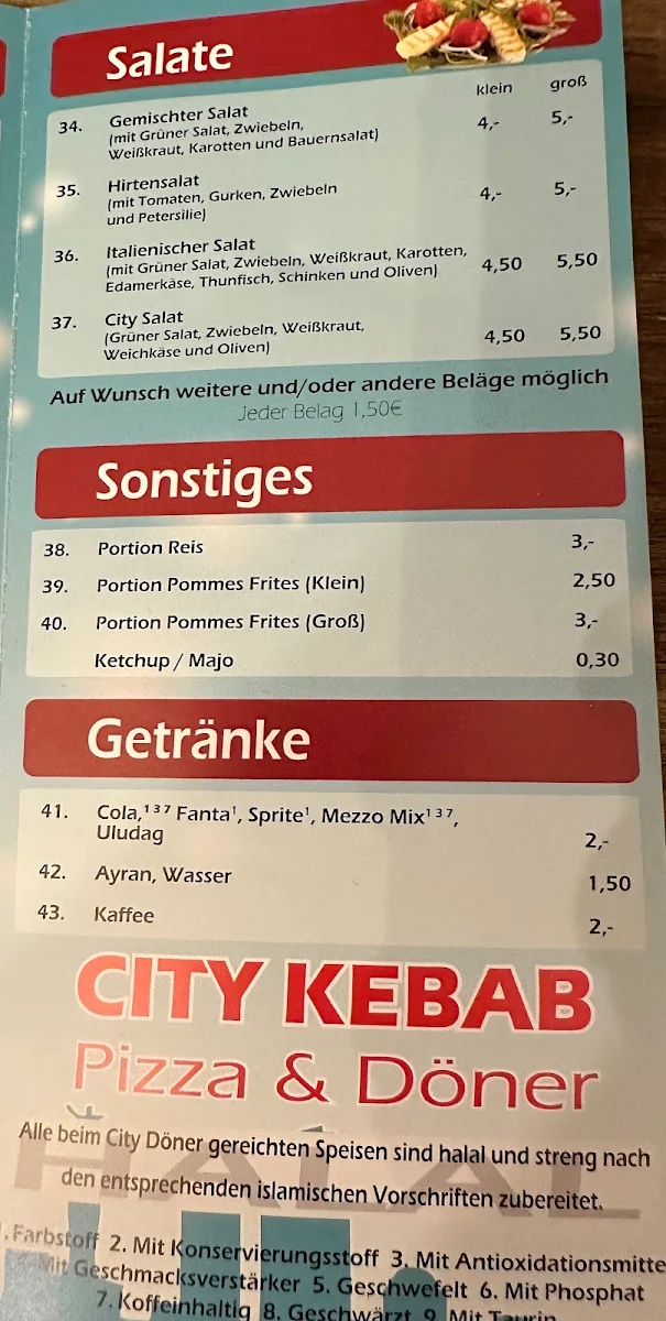 Speisekarte photo 2
