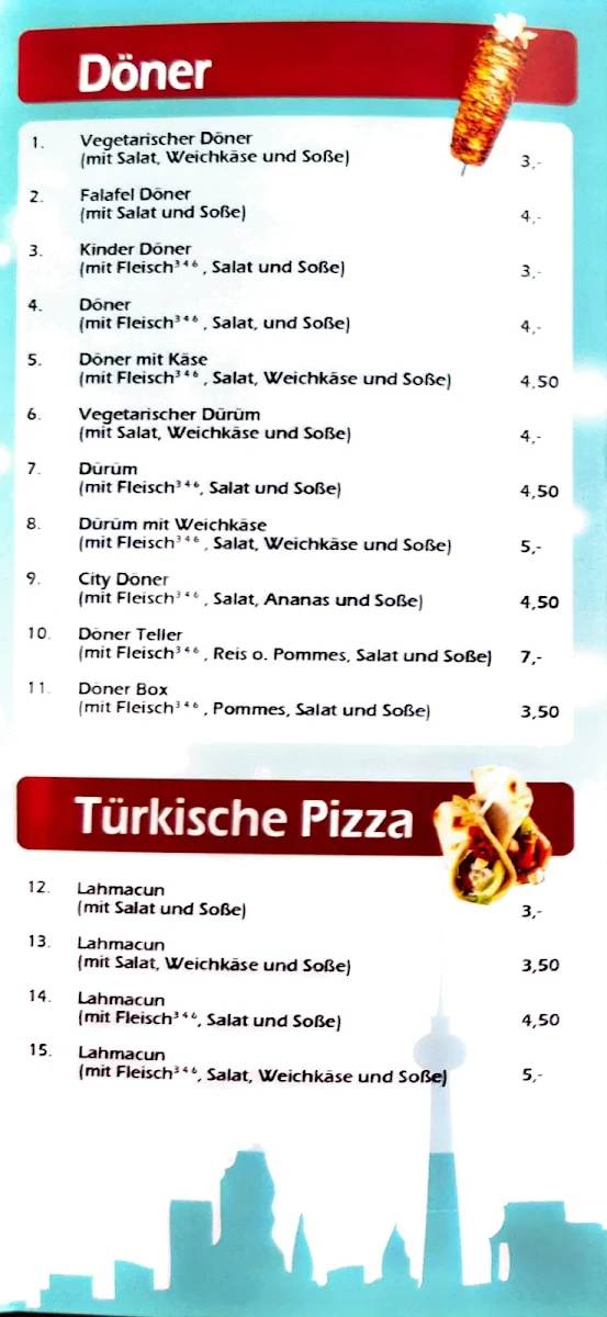 Speisekarte photo 3