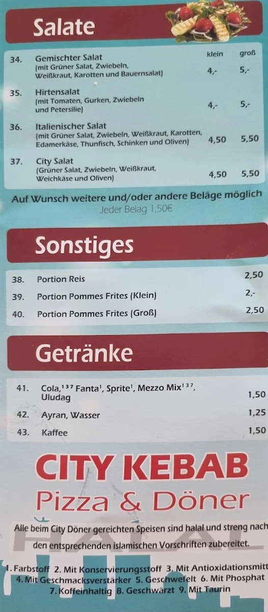 Speisekarte photo 6