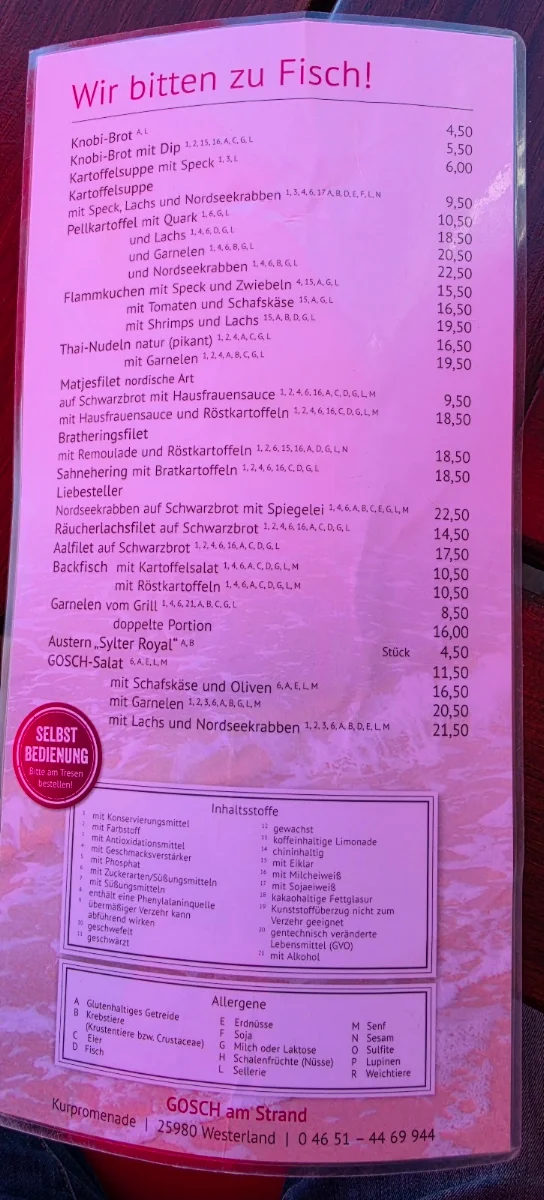 Speisekarte photo 2