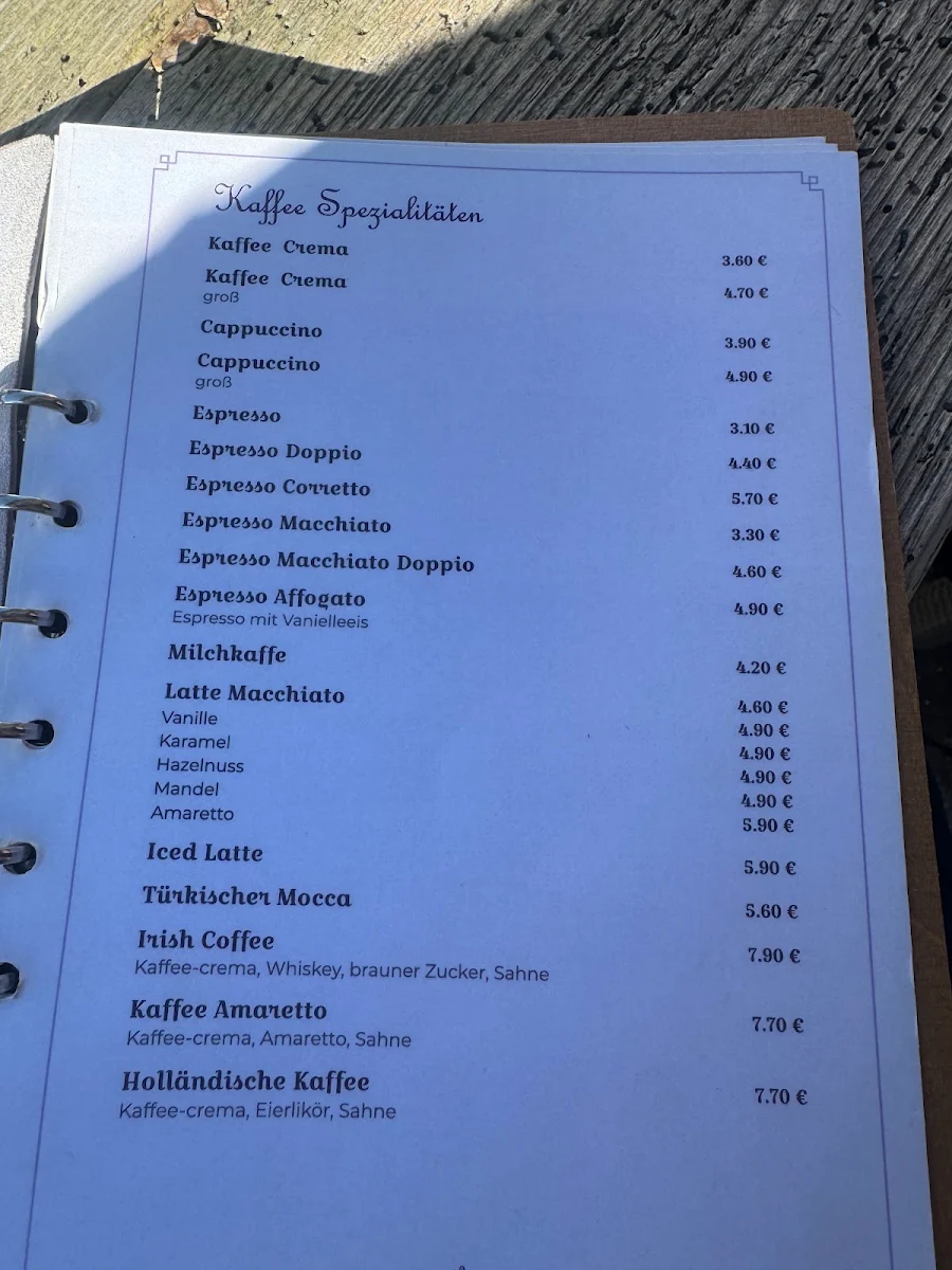 Speisekarte photo 2