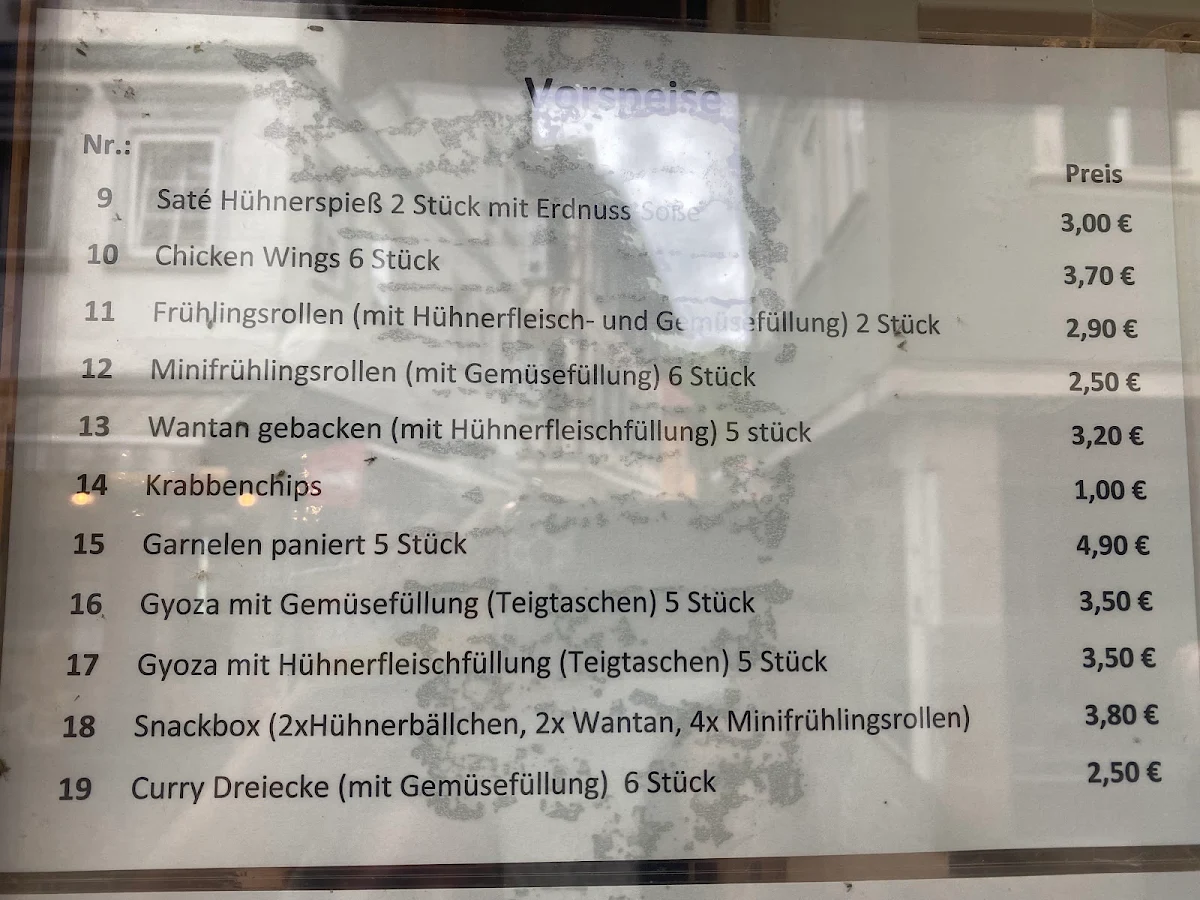 Speisekarte photo 1