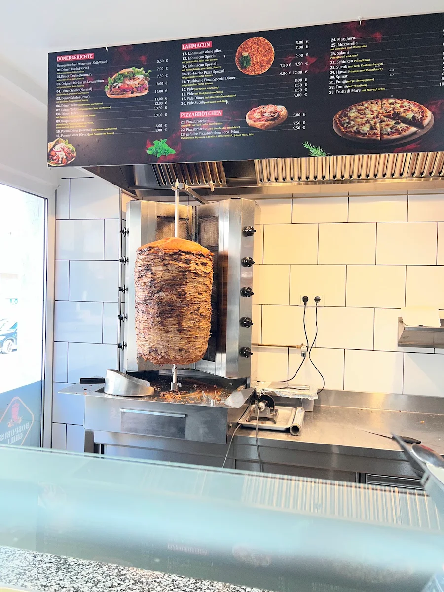 Speisekarte, Bosporus-Grill