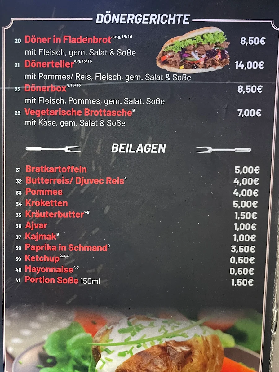 Speisekarte photo 1