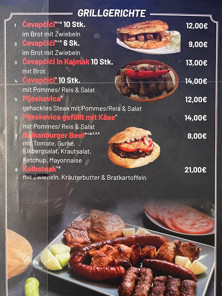 Speisekarte photo 2