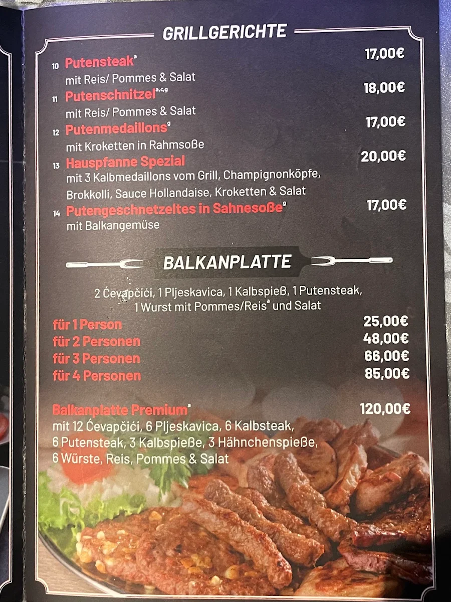 Speisekarte photo 3