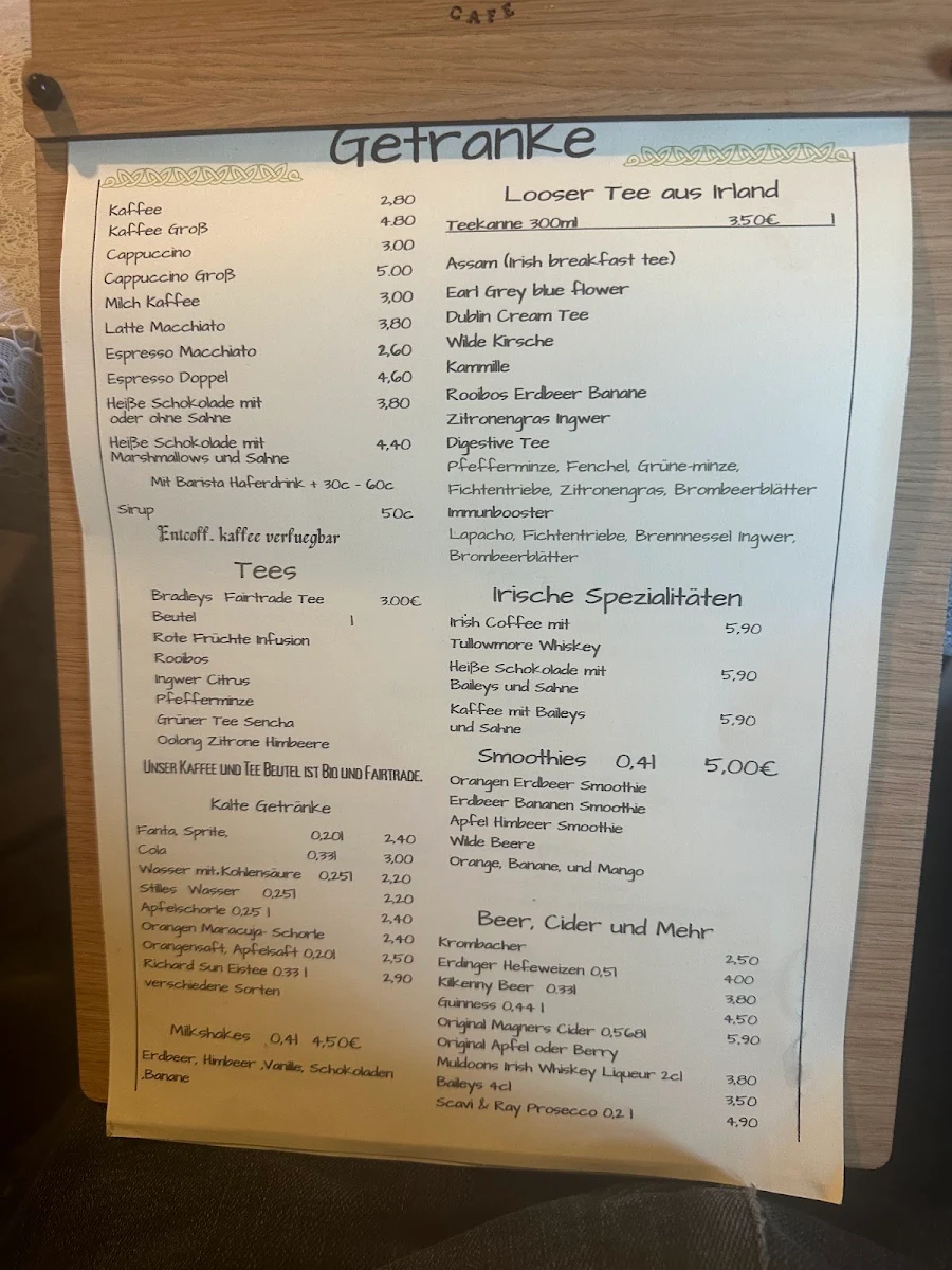 Speisekarte photo 3