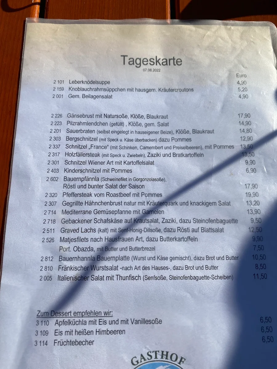 Speisekarte photo 10