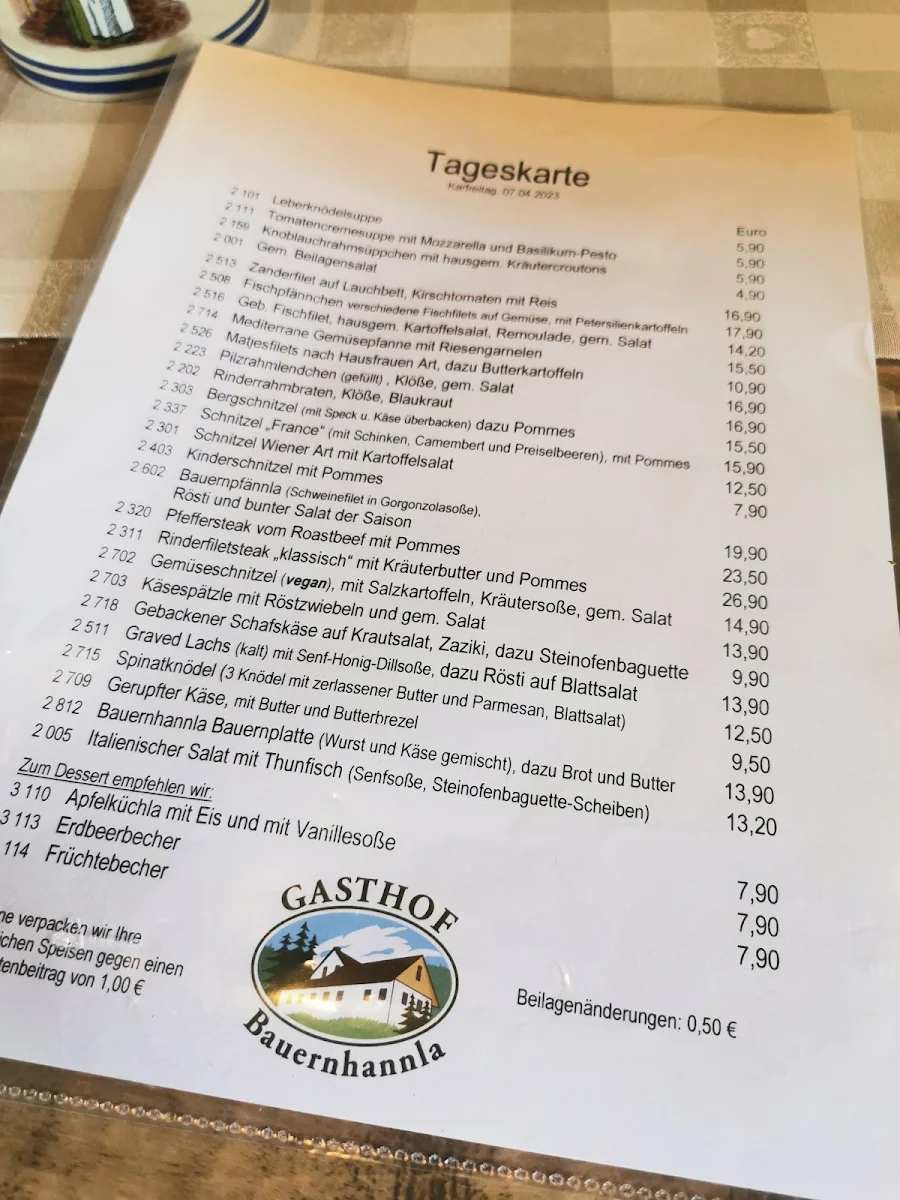 Speisekarte photo 6