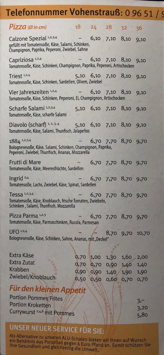 Speisekarte photo 3