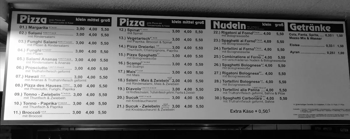 Speisekarte photo 3