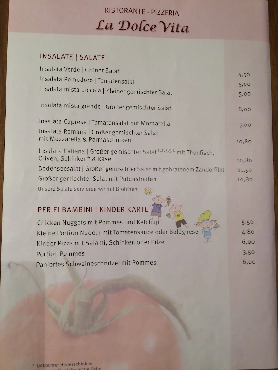 Speisekarte photo 2