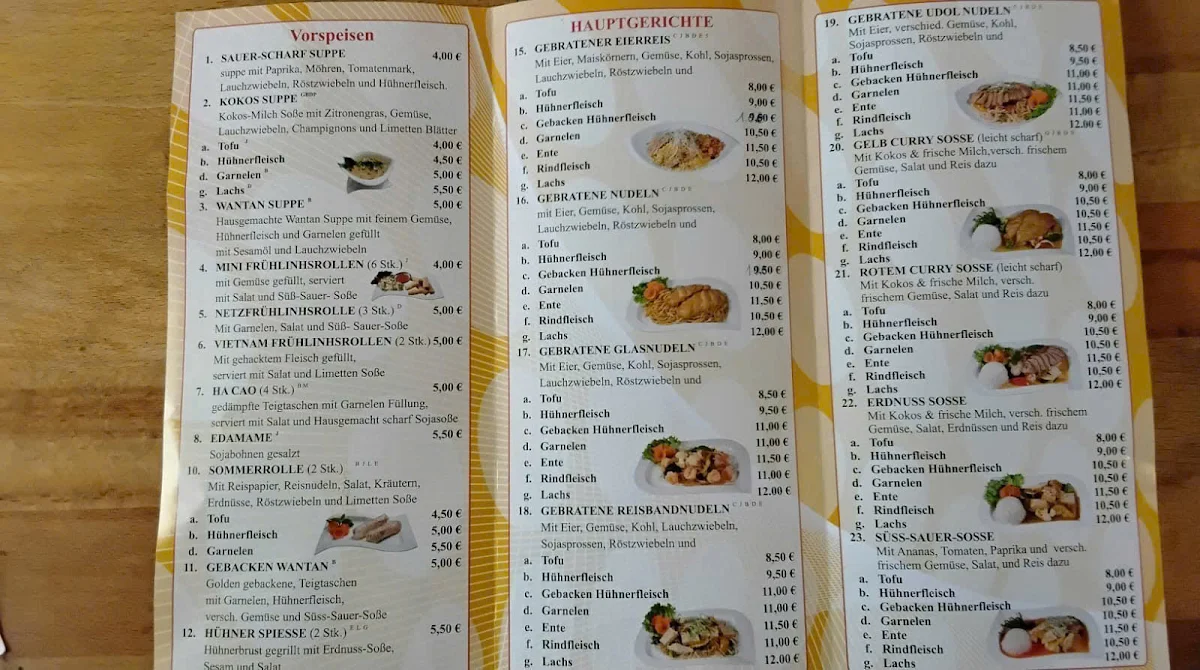 Speisekarte photo 2