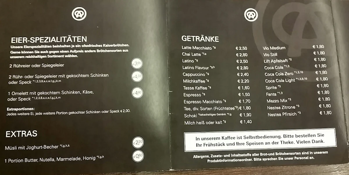 Speisekarte photo 1