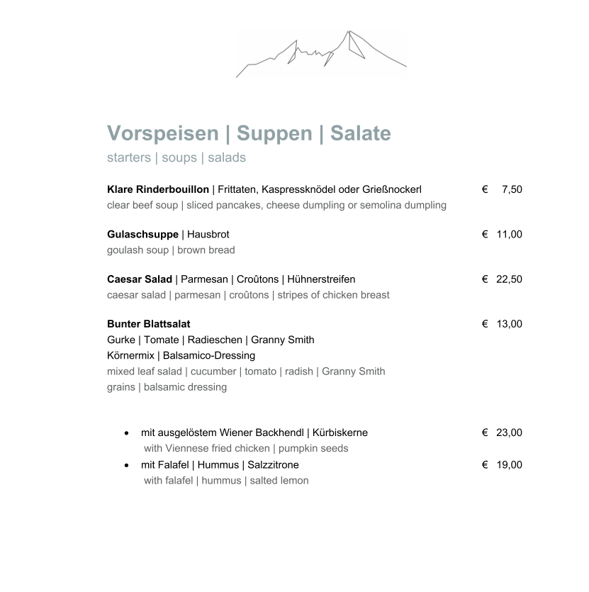 Speisekarte photo 10