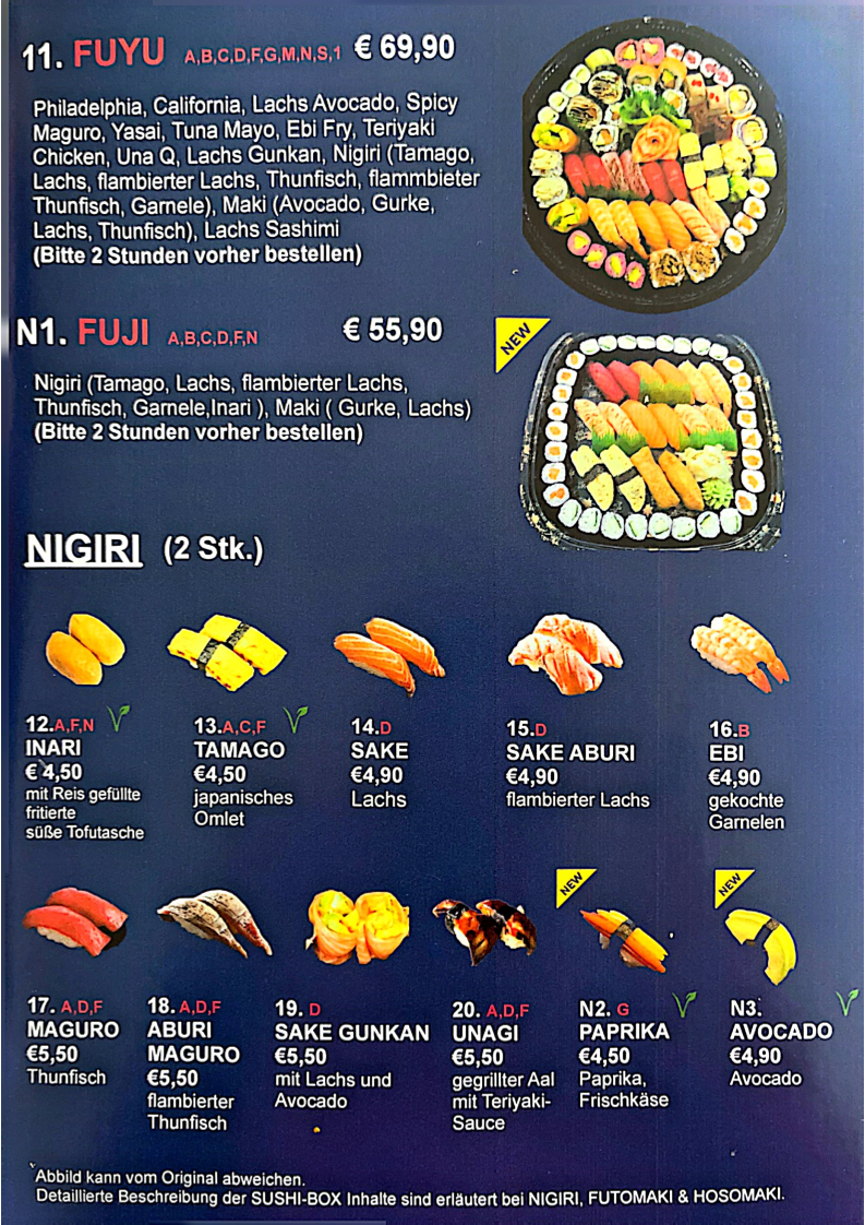 Speisekarte photo 5