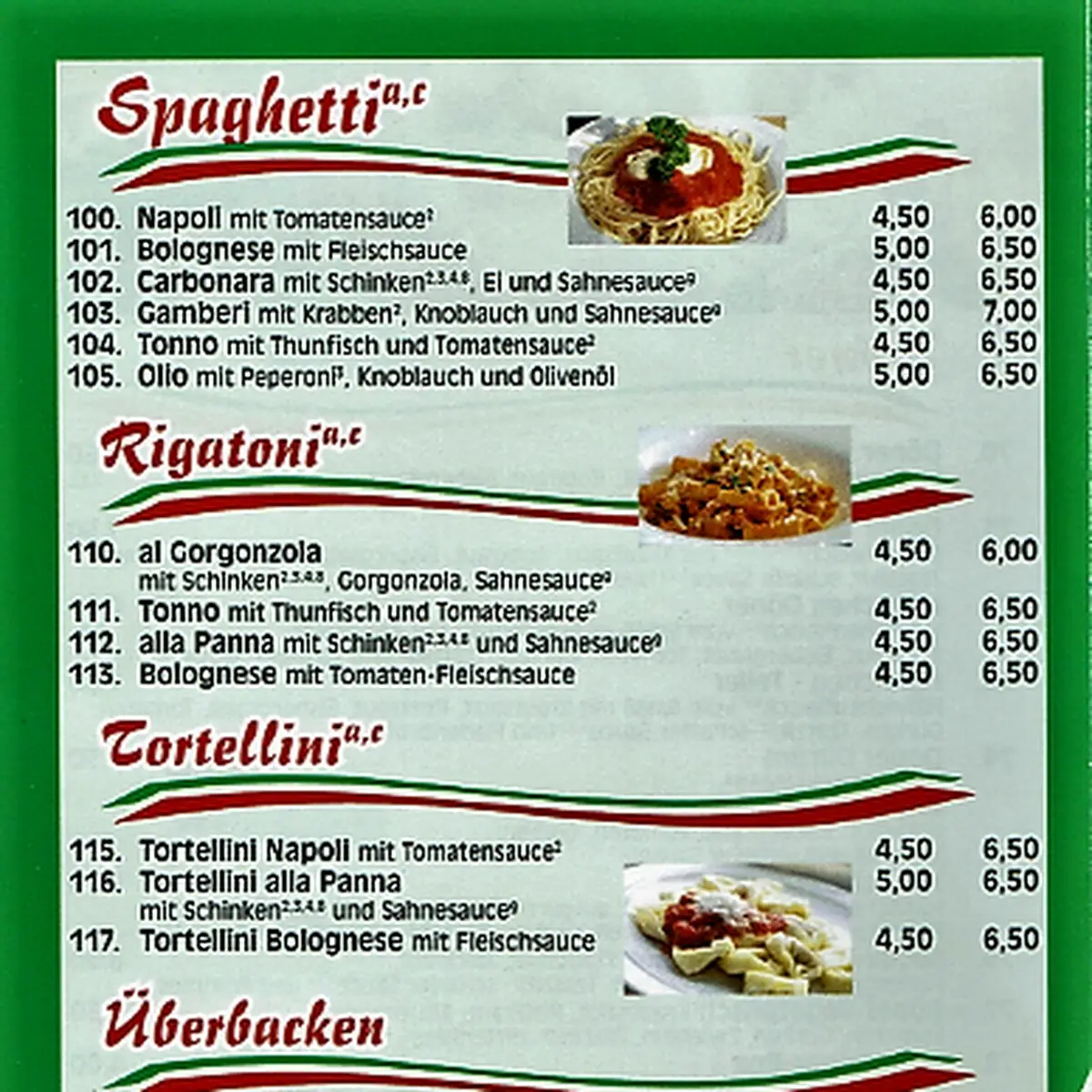 Speisekarte photo 9