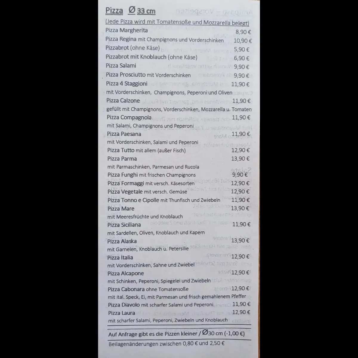Speisekarte photo 3