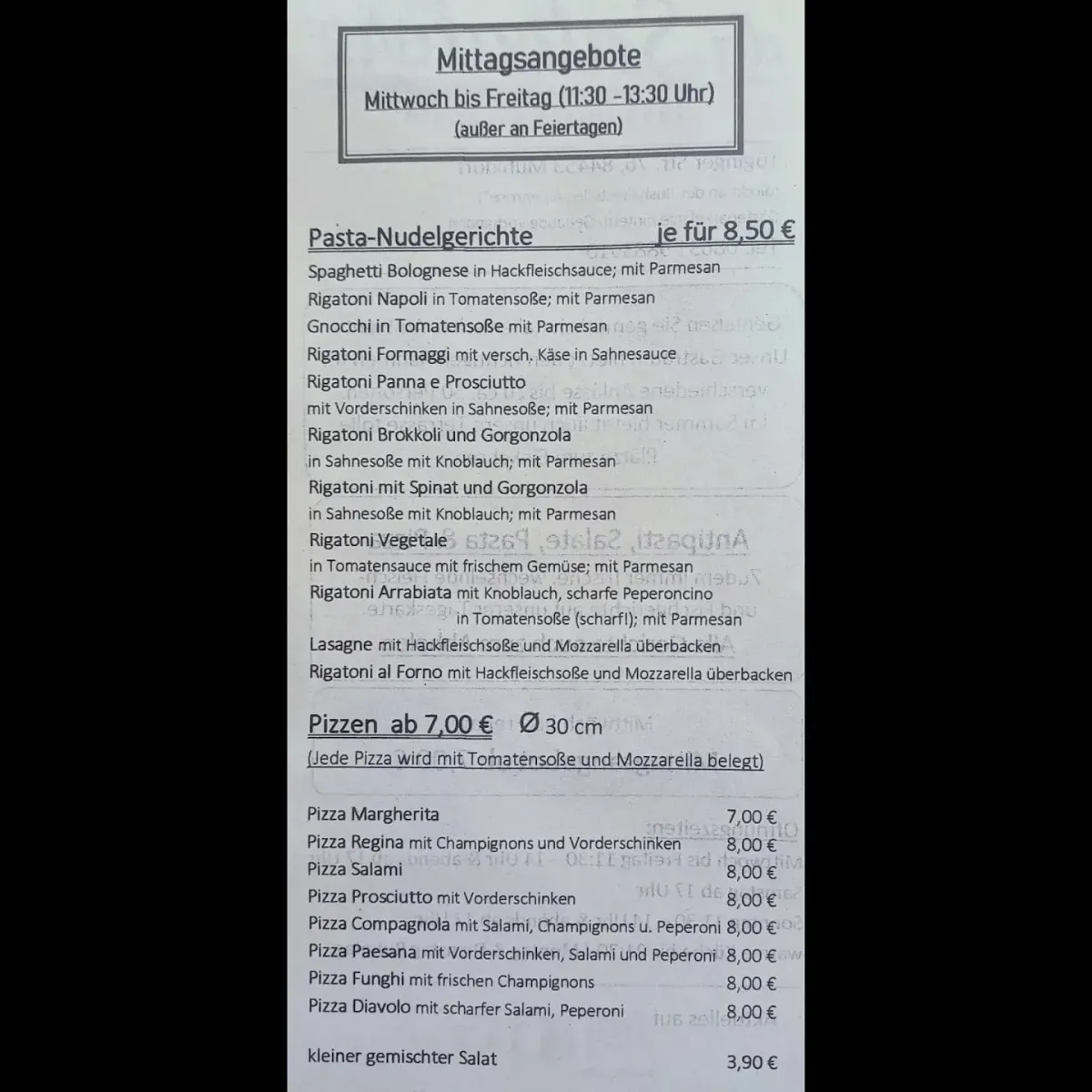 Speisekarte photo 4