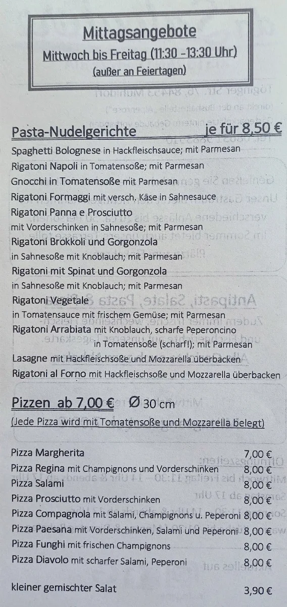 Speisekarte photo 5