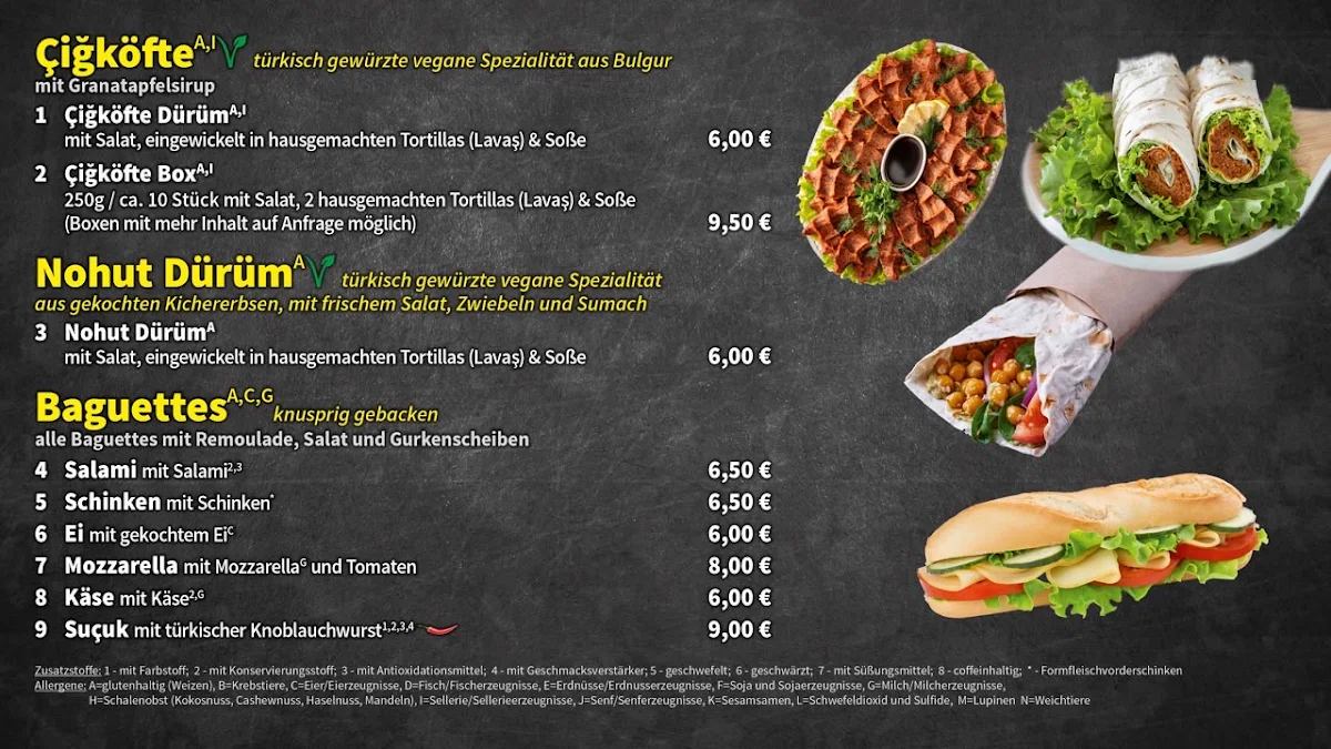 Speisekarte photo 2