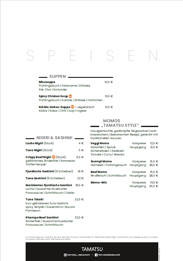 Speisekarte photo 5