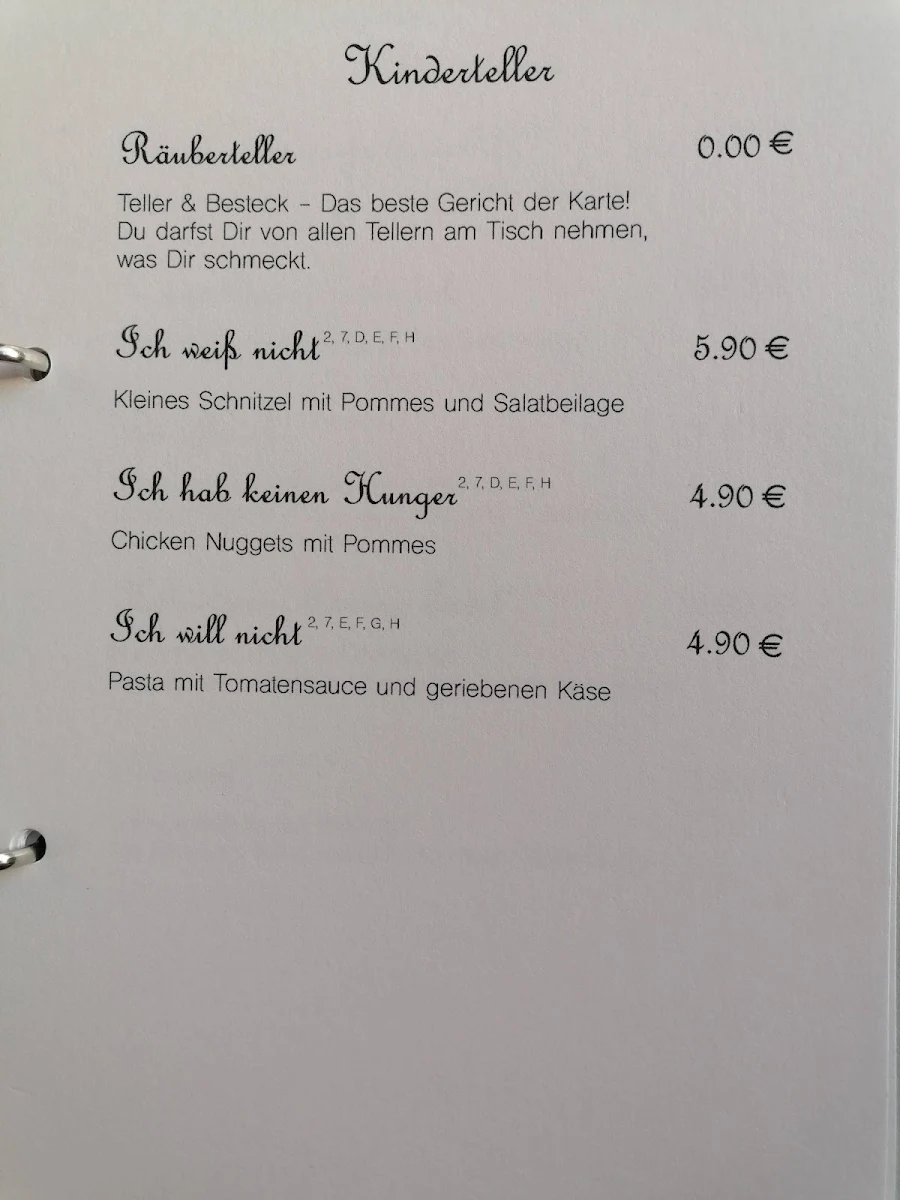 Speisekarte photo 4