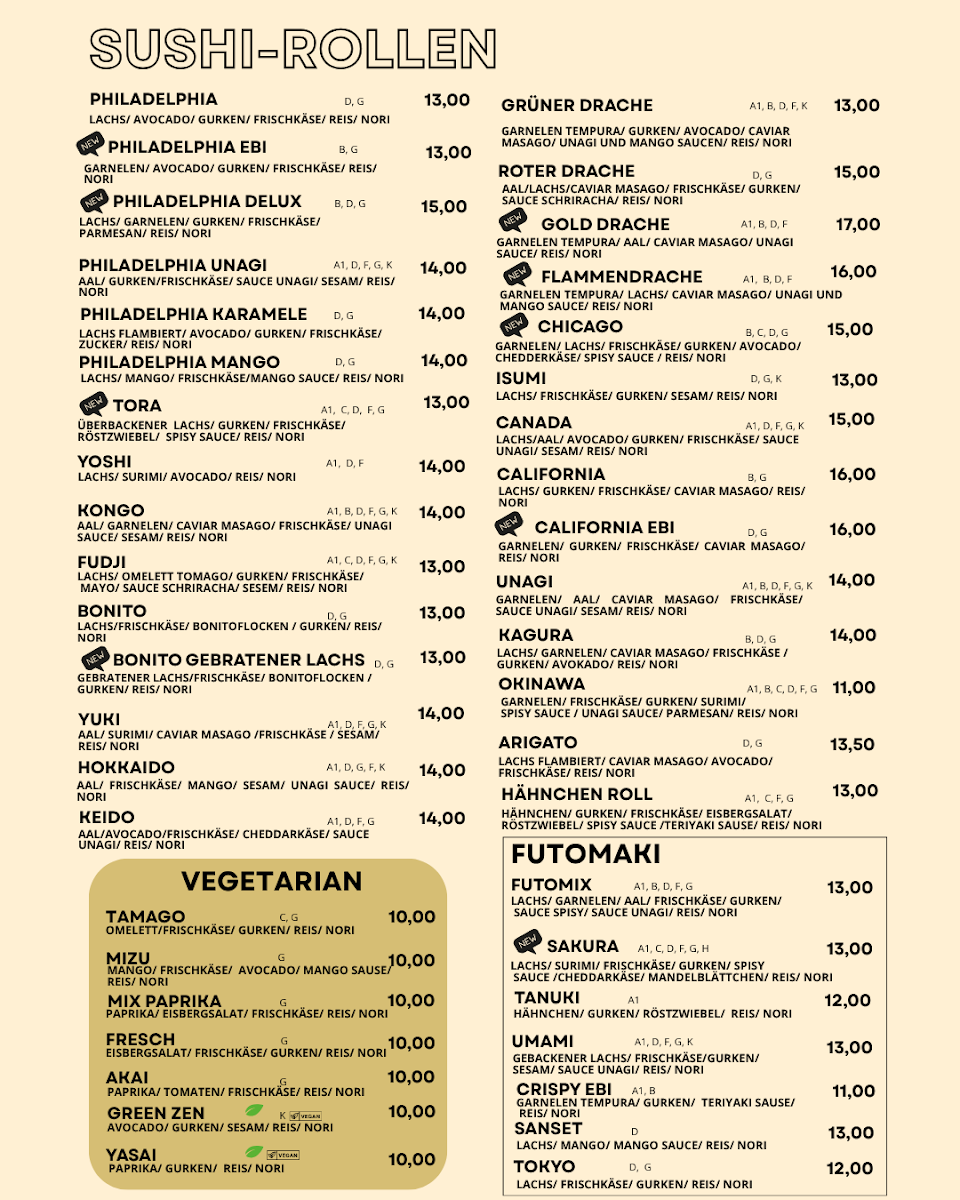 Speisekarte photo 3