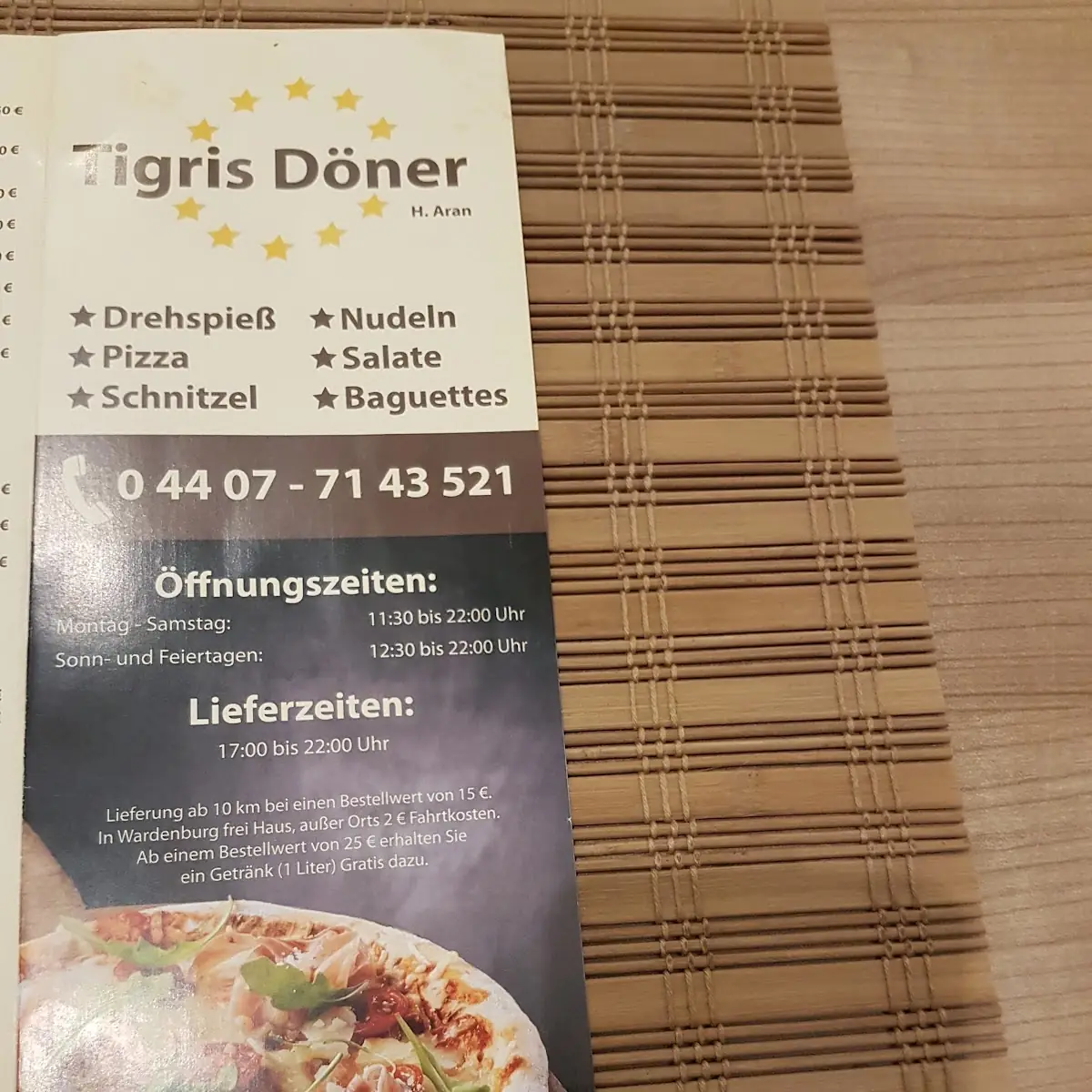 Speisekarte photo 4