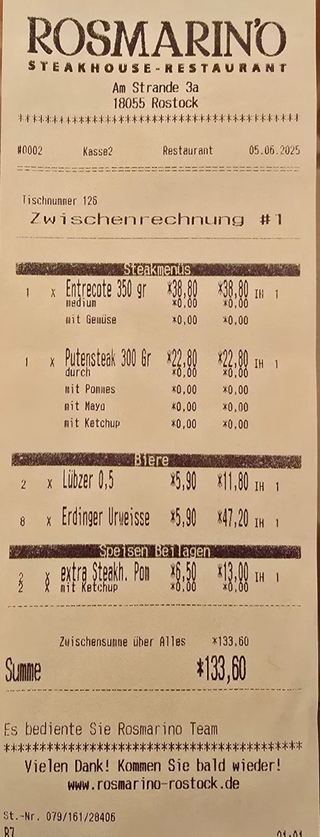 Speisekarte photo 4