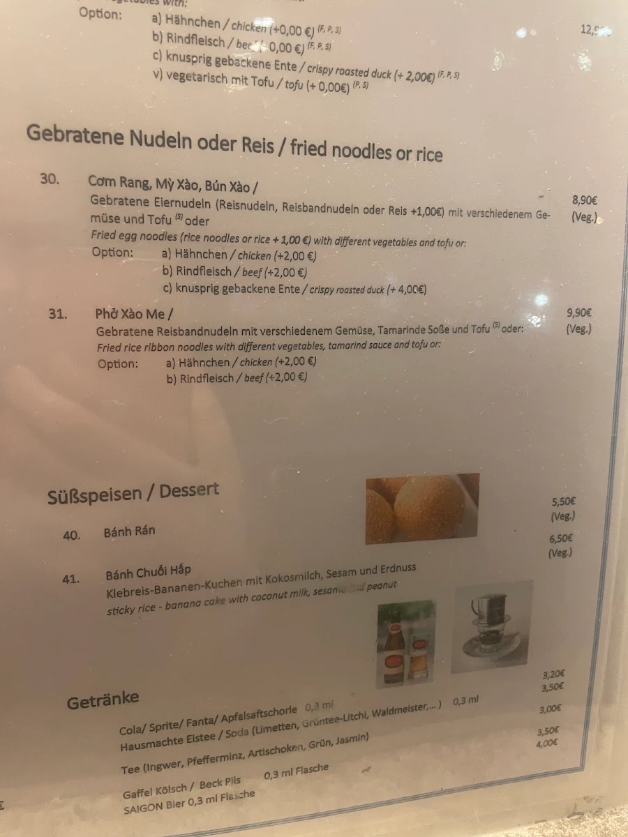 Speisekarte photo 2