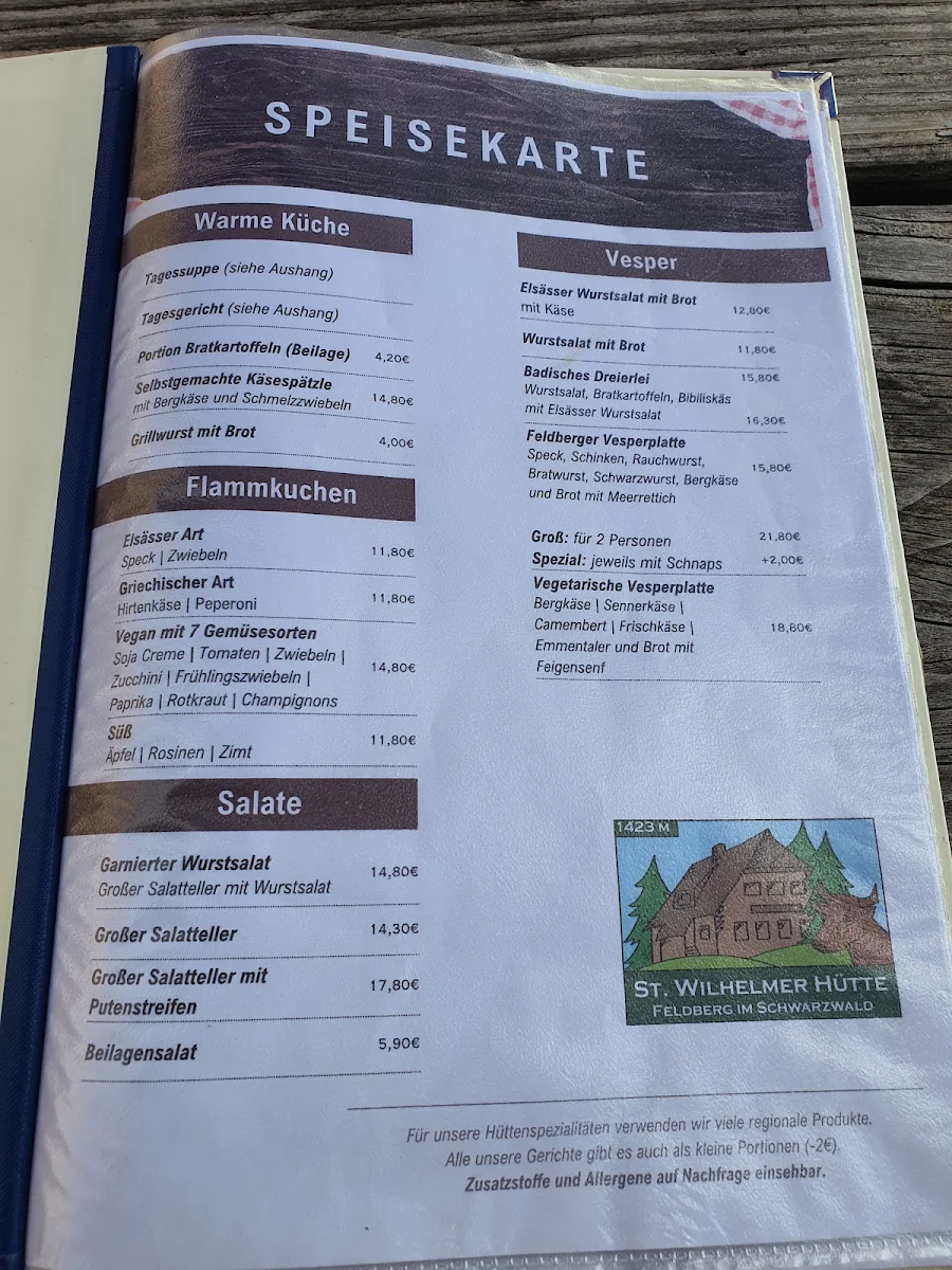 Speisekarte photo 1
