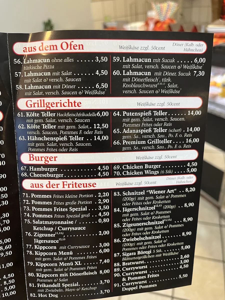 Speisekarte photo 3