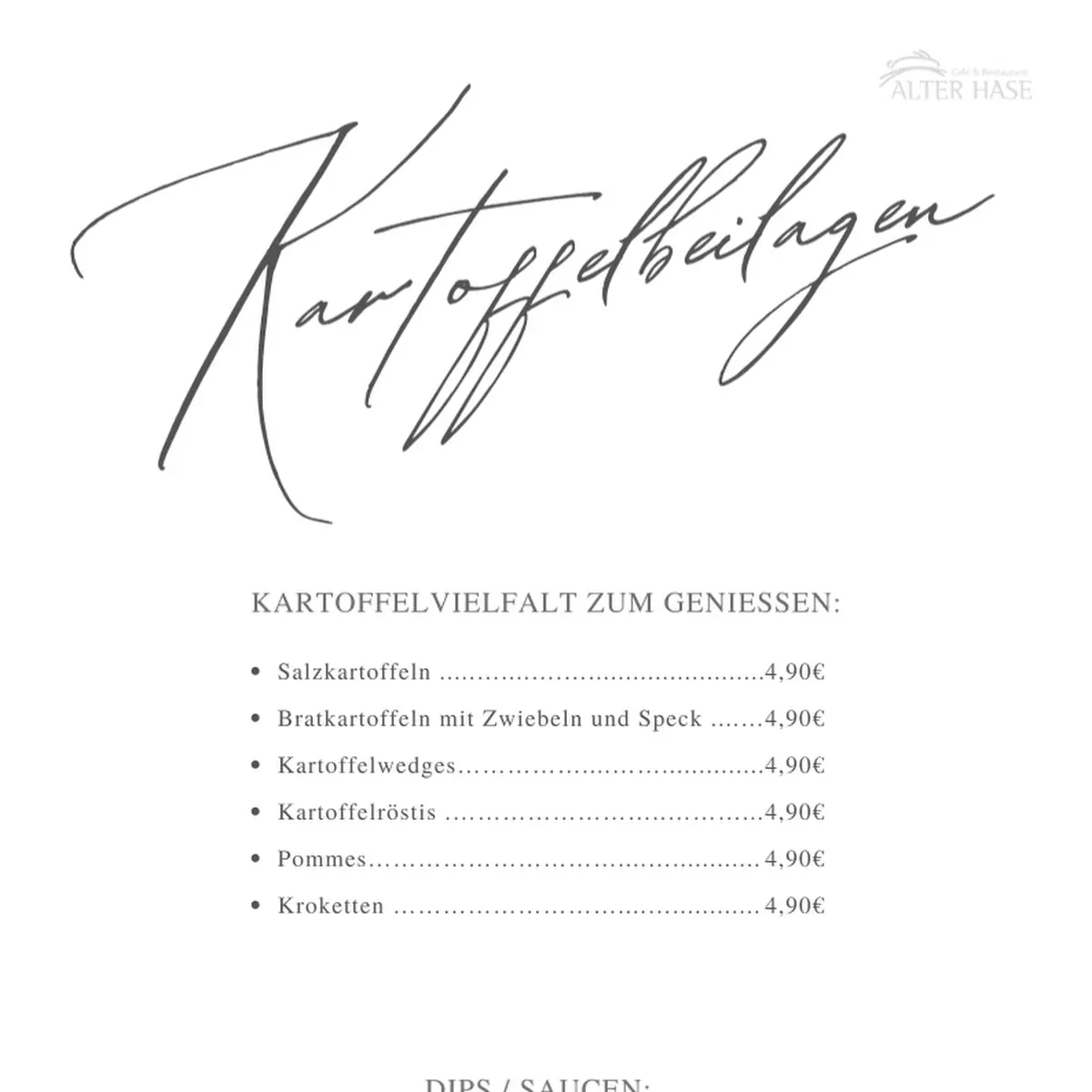 Speisekarte photo 5