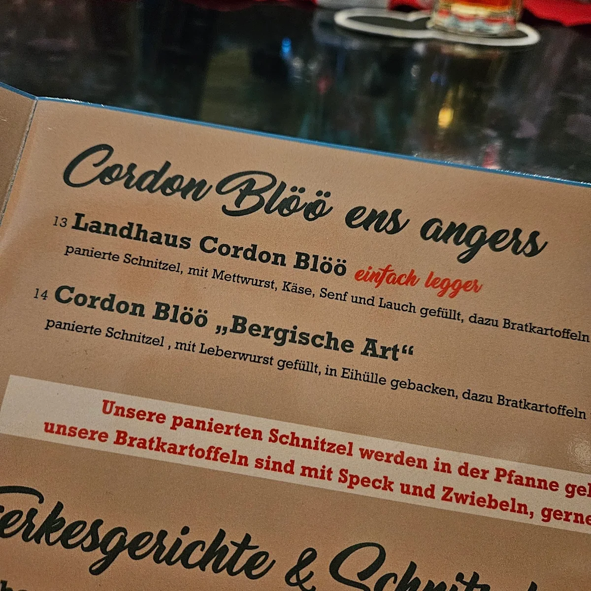 Speisekarte photo 6