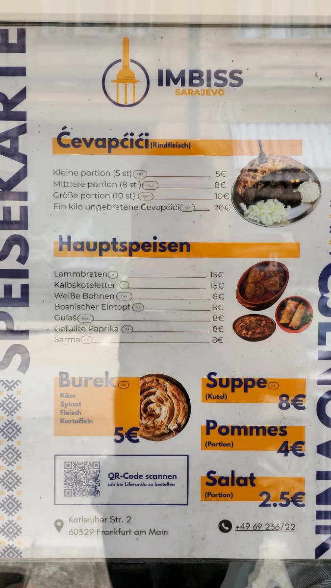 Speisekarte photo 2