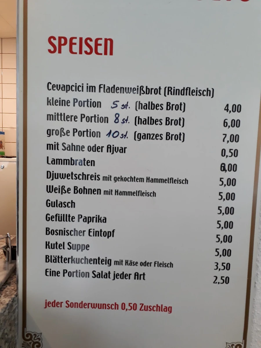 Speisekarte photo 5
