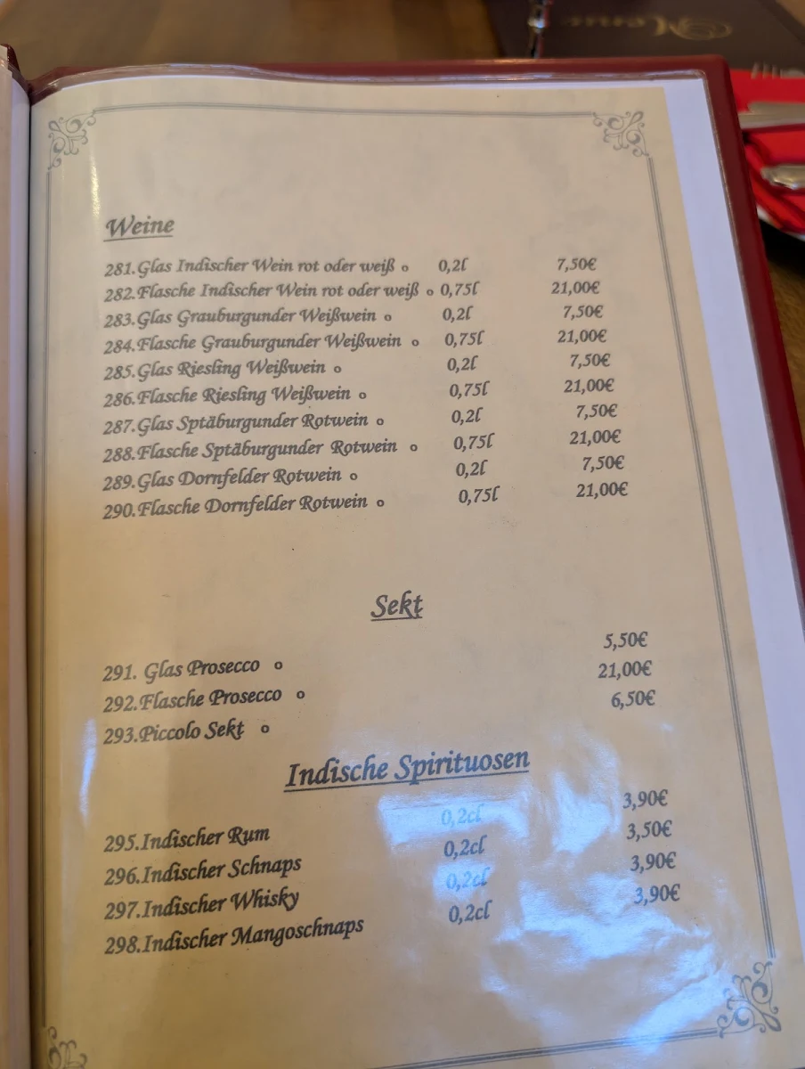 Speisekarte photo 3