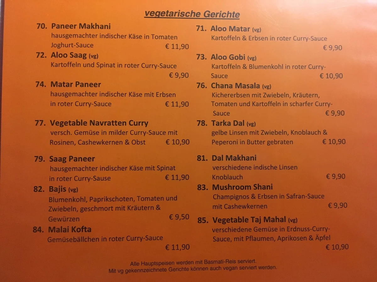 Speisekarte photo 5