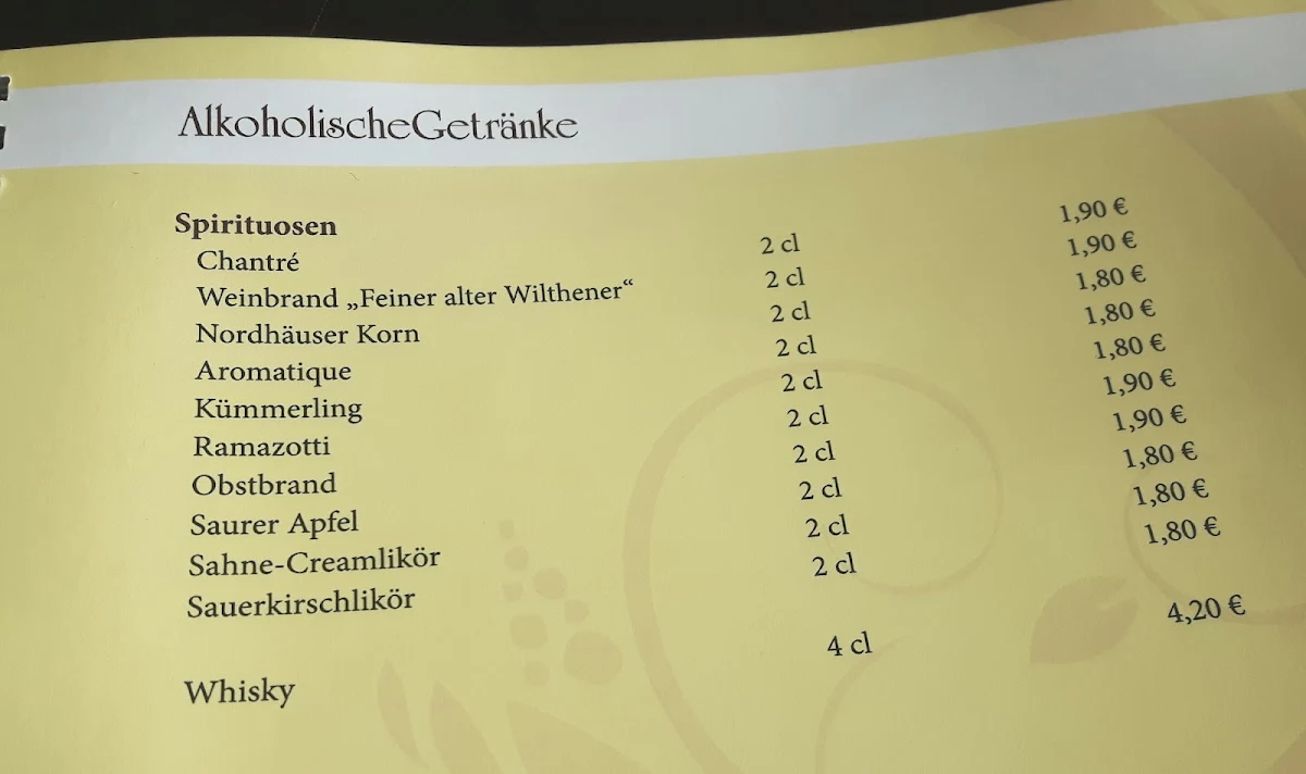 Speisekarte photo 1