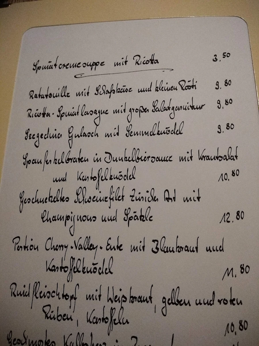 Speisekarte photo 3