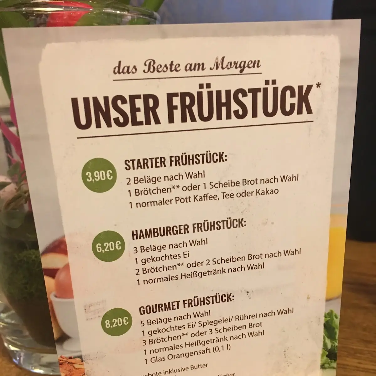 Speisekarte photo 1
