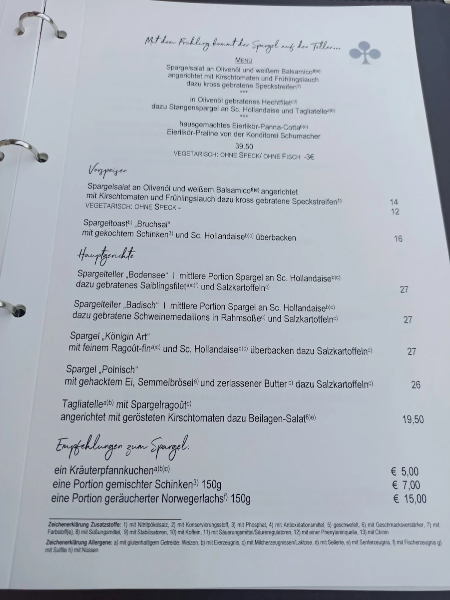 Speisekarte photo 2