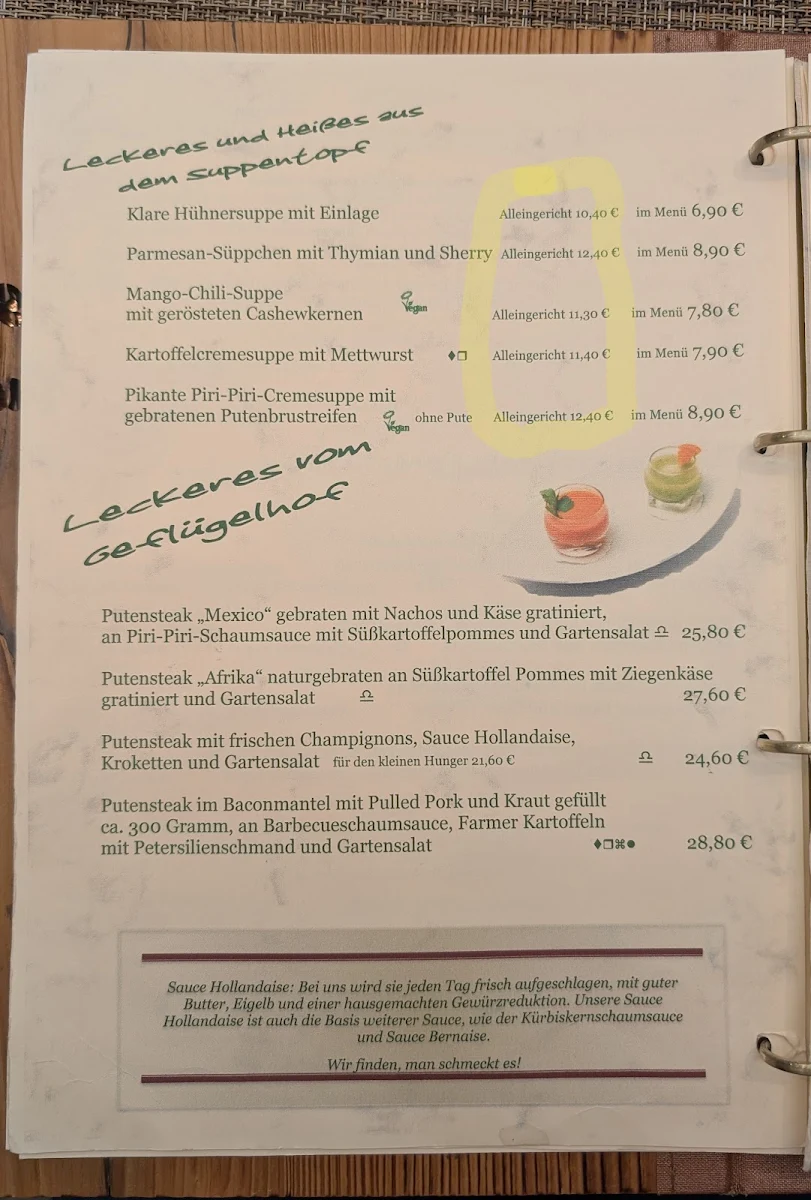 Speisekarte photo 1