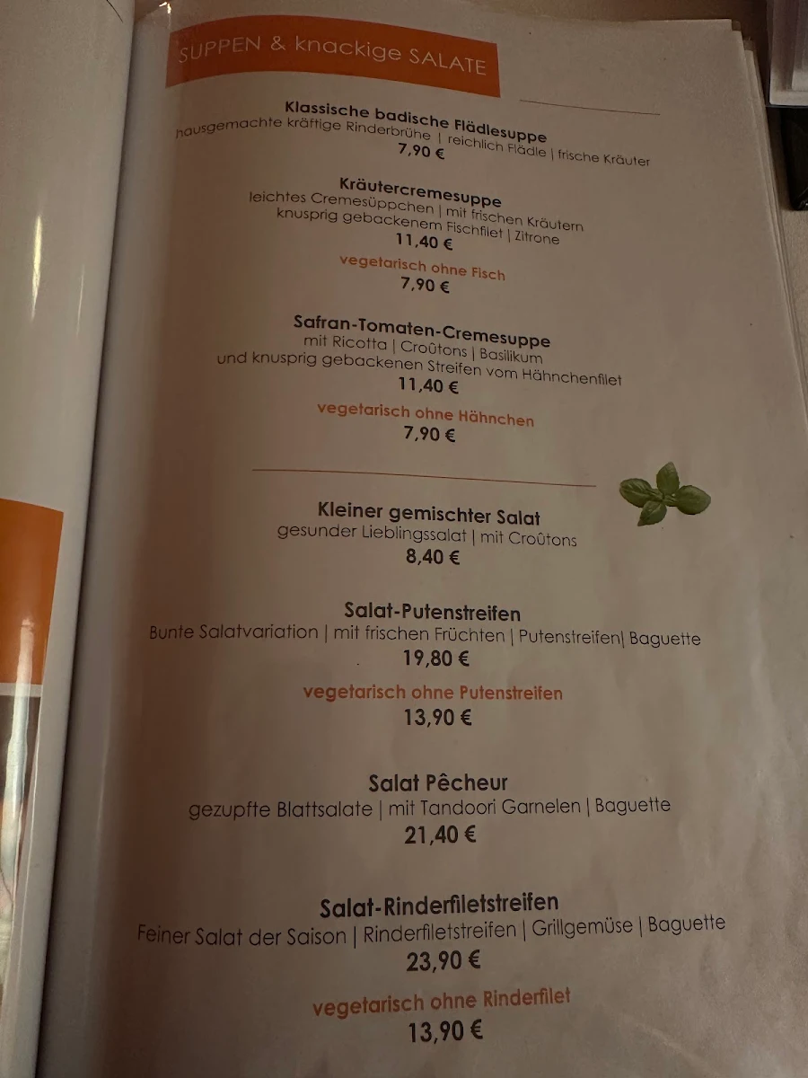 Speisekarte photo 3