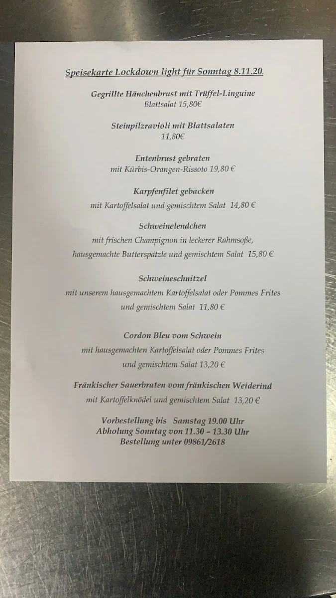 Speisekarte photo 2