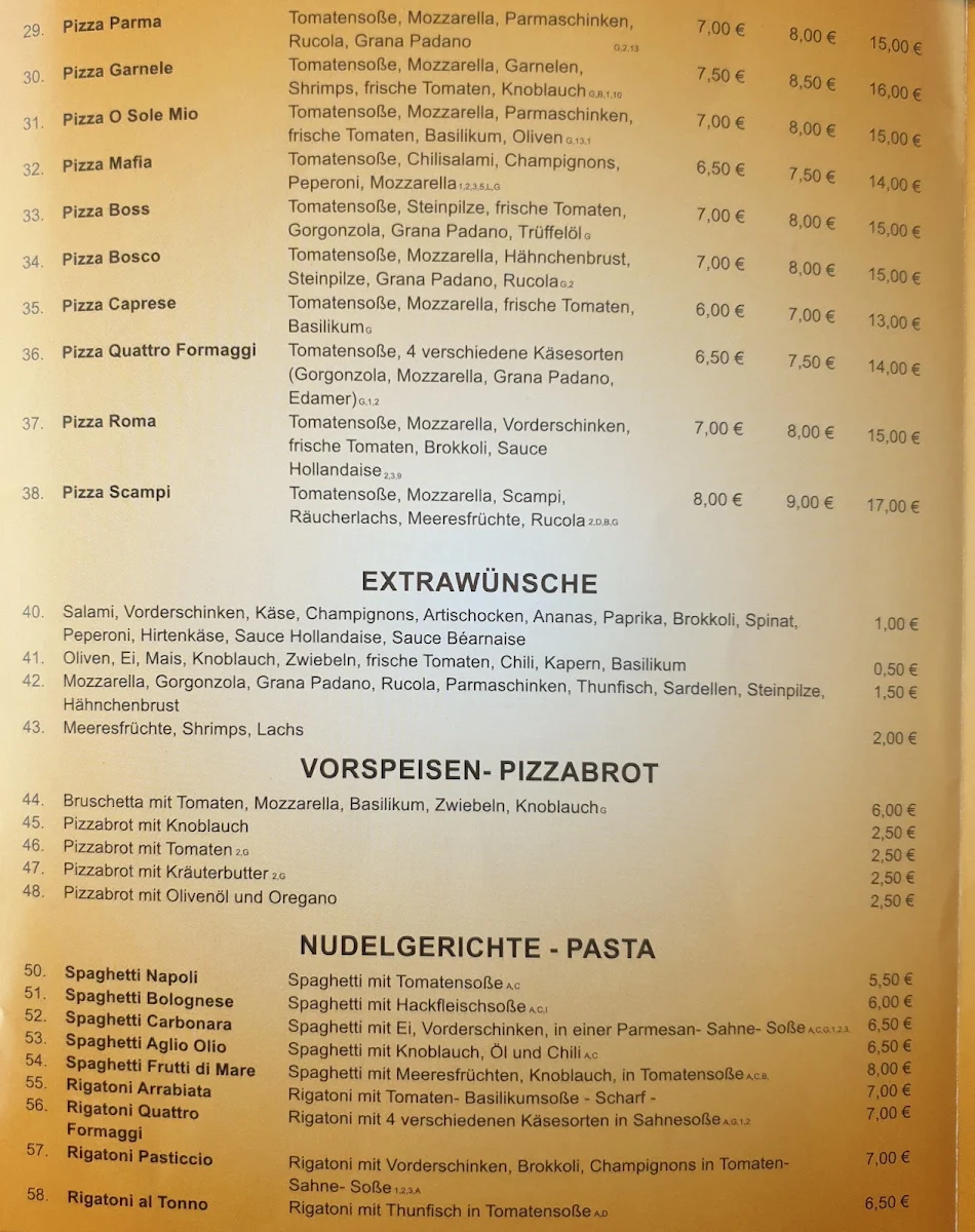 Speisekarte photo 2